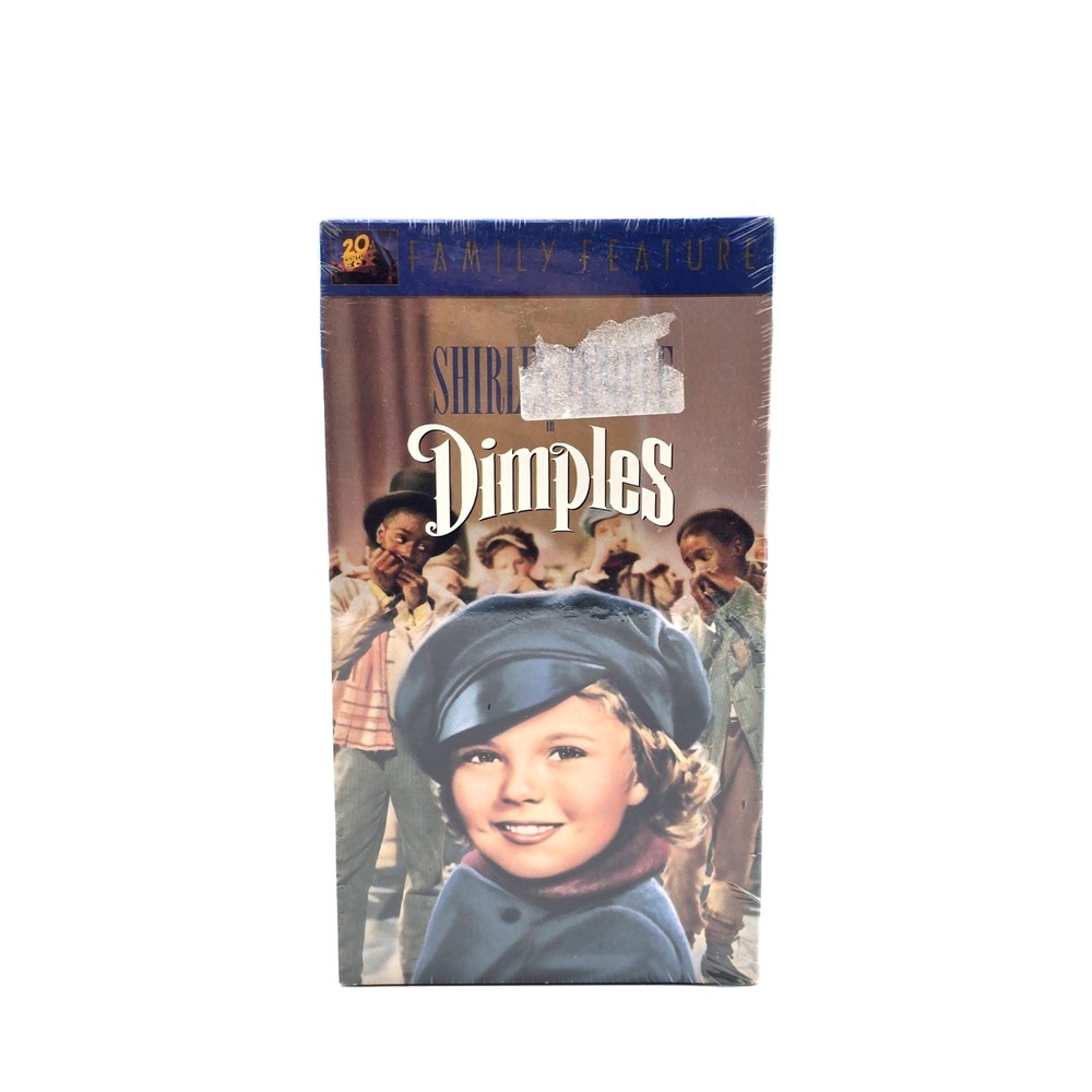 Shirley Temple‎ Dimples (VHS) – 1936 Classic Film |  New Sealed | Family Feature